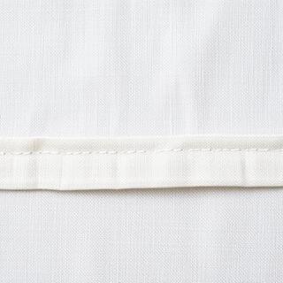 Blind hem stitch detail on trousers