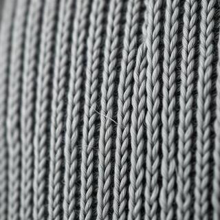 Knit rib fabrics in neutral palette