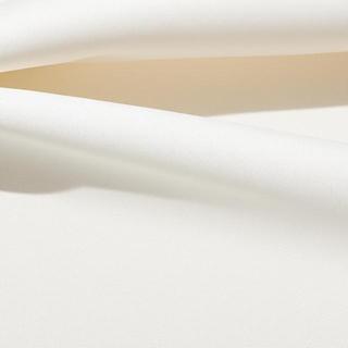 White cotton poplin with clean selvedge border