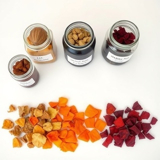 Plant dye palette cards