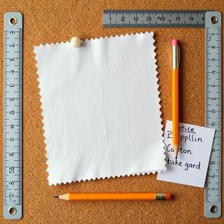 Cotton poplin test board